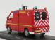 Odeon Renault Master T30d Van Vsr Bemaex Sapeurs Pompiers 1981 1:43 Red