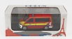 Odeon Volkswagen T6 Minibus Sapeurs Pompiers Cgdis Luxembourg 2015 1:43 Červená Žlutá Bílá
