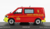 Odeon Volkswagen T6 Minibus Sapeurs Pompiers Sdis 83 2015 1:43 Červená Žlutá