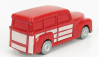 Officina-942 Fiat 1100 Bl Giardinetta Metallica Carrozzeria Monterosa 1958 1:76 Červená Ivory