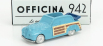 Officina-942 Fiat 1100 E Cabriolet Open Venilia Carrozzeria Savio 1949 1:76 Světle Modré Dřevo