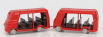 Officina-942 Fiat 1100 Elr Autotreno Visitatori Fiera Del Levante Carrozzeria Romanazzi 1953 1:76 Red