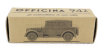 Officina-942 Fiat 1100 Militare Cabriolet Closed 1939 1:76 Vojenská Zelená
