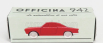 Officina-942 Fiat 1100 Tv Coupe Pininfarina 1955 1:76 Red Met