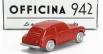 Officina-942 Fiat 1100b Berlina Carrozzeria Vignale 1948 1:76 Red