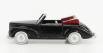 Officina-942 Fiat 1100b Cabriolet 1948 1:76 Black