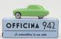 Officina-942 Fiat 1100s Mille Miglia 1:76 Světle Zelená