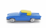 Officina-942 Fiat 1200 Coupe Carrozzeria Ghia 1958 1:76 Modrý Krém