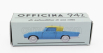Officina-942 Fiat 1200 Coupe Carrozzeria Ghia 1958 1:76 Modrý Krém