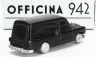 Officina-942 Fiat 1400 Van Carrozzeria Riva Hearse - Carro Funebre - Funeral Car 1950 1:76 Black
