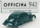 Officina-942 Fiat 1500 Berlinetta Superleggera Touring 1939 1:76 Zelená