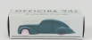 Officina-942 Fiat 1500 Berlinetta Superleggera Touring 1939 1:76 Zelená