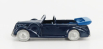 Officina-942 Fiat 2800 Torpedo Da Parata Cabriolet Carrozzeria Stab. Farina 1939 1:76 Blue