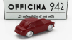 Officina-942 Fiat 500 C Panoramica Zagato 1949 1:76 Red