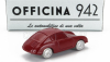 Officina-942 Fiat 500 Coupe Speciale Pininfarina 1957 1:76 Red