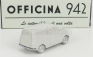 Officina-942 Fiat 500 Utility Francis Lombardi 1959 1:76 Světle Šedá