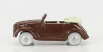 Officina-942 Fiat 500a Cabriolet Carrozzeria Montescani 1939 1:76 Brown