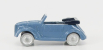 Officina-942 Fiat 500a Cabriolet Carrozzeria Montescani 1939 1:76 Světle Modrá