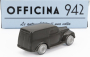 Officina-942 Fiat 500c Van Furgoncino 1949 1:76 Grey