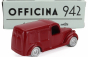 Officina-942 Fiat 508 C/1100 Van Furgone Viberti Regie Poste 1938 1:76 Red