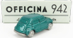 Officina-942 Fiat 600 Lucciola Carrozzeria Francis Lombardi 1957 1:76 Green Met