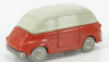 Officina-942 Fiat 600 Multipla 1956 1:76 Červený Krém