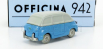 Officina-942 Fiat 600 Multipla 1956 1:76 Světle Modrá Bílá