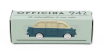 Officina-942 Fiat 600 Multipla Speciale Carrozzeria Frua 1956 1:76 Zelená Béžová