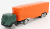 Officina-942 Fiat 682 T2 Truck Semirimorchio Furgonato 1955 1:76 Zelená Oranžová