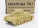 Officina-942 Fiat Ansaldo Tank M13/40 Carro Armato 1940 1:76 Vojenský Písek
