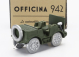 Officina-942 Fiat Tm40 Tractor Trattore Pesante Closed 1941 1:76 Vojenská Zelená
