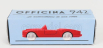 Officina-942 Lancia Aurelia Gt Spider Open 1955 1:76 Red