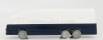 Officina-942 Lancia Esatau P Assistenza Scuderia Lancia Truck Car Transporter 1953 1:76 Bílá Modrá
