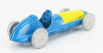 Officina-942 Maserati F1  4clt/48 N 0 Team Equipo Argentino 1948 1:76 Světle Modrá Žlutá