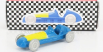 Officina-942 Maserati F1  4clt/48 N 0 Team Equipo Argentino 1948 1:76 Světle Modrá Žlutá