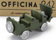 Officina-942 Om fiat Autocarretta 36dmp 1936 1:76 Vojenská Zelená