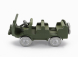Officina-942 Om fiat Autocarretta 36dmp 1936 1:76 Vojenská Zelená