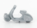 Officina-942 Piaggio Set 2x Vespa 98 + Vespa 98 Sidecar 1946 1:76 Světle Šedozelená
