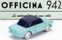 Officina-942 Siata Amica 57 Coupe (base Fiat 600) 1957 1:76 2 Tóny Modré