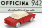 Officina-942 Siata Amica 57 Coupe (base Fiat 600) 1957 1:76 Červená Ivory