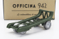 Officina-942 Trailer Rimorchio Viberti Trasporto Carro M13/m14 1942 1:76 Vojenská Zelená