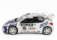 Otto-mobile Peugeot 206 Wrc Team Peugeot Esso N 15 Rally Tour De Corse 1999 Gilles Panizzi - Herve Panizzi 1:12 Bílá Modrá