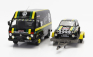 Otto-mobile Volkswagen Rally Set - Volkswagen Lt35 Van + Trailer + Golf Gti Mki Gr.2 Team Bp Racing Volkswagen Sport N 10 Rally Tour De France Automobile 1981 J.panciatici - P.thinnes 1:18 Černá Žlutá Zelená
