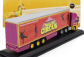 Oxford-models DAF Truck Paulos Circus 1985 1:76 Oranžová Fialová Žlutá