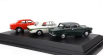 Oxford-models Ford england Set 3x Cortina Mki 1962 - Mkii 1967 - Mkiii 1973 1:76 Zelená Bílá Oranžová