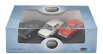 Oxford-models Ford england Set 3x Cortina Mki 1962 - Mkii 1967 - Mkiii 1973 1:76 Zelená Bílá Oranžová