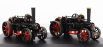 Oxford-models Fowler Set 2x Bb1 Tiger Tractor Ploughing Engine 1864 1:76 Černá Červená