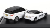 Oxford-models Jaguar Set Jaguar Land Rover Experience 2x F-type Spider + Range Rover Sport 1:76 Bílá