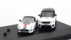 Oxford-models Jaguar Set Jaguar Land Rover Experience 2x F-type Spider + Range Rover Sport 1:76 Bílá