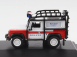 Oxford-models Land rover Defender 90 Metropolitan Police 1983 1:76 Bílá Červená